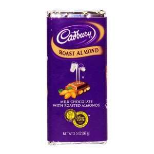 Cadbury Dairy Milk Roast Almond Milk Chocolate Bar 3.50 oz (Pack of 24 