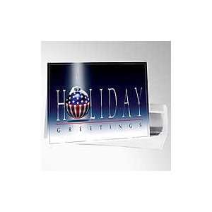  50 pcs   Red, White & Blue Greetings Holiday Cards Sports 