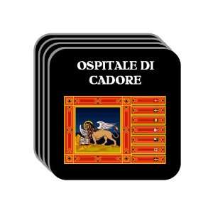   Region, Veneto   OSPITALE DI CADORE Set of 4 Mini Mousepad Coasters