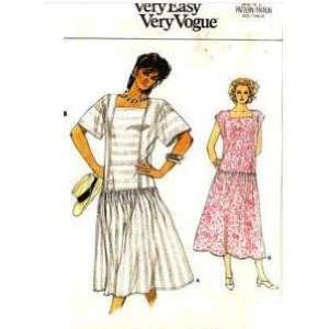  Vogue 9241   Sleek Summer Dresses Size 6 8 10   Sewing 