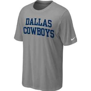  Dallas Cowboys Grey Nike Dri Fit Legend Coaches T Shirt 