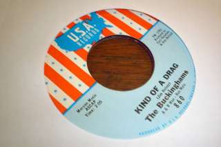 THE BUCKINGHAMS KIND OF A DRAG CLEAN 45 RECORD U.S.A  