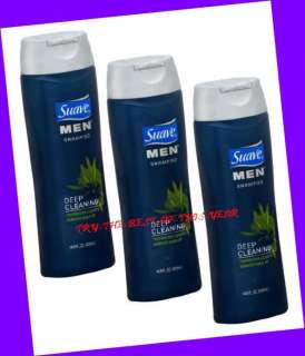Suave Men Shampoo Deep Cleaning Throughly Cleans & Remkoves Build Up 