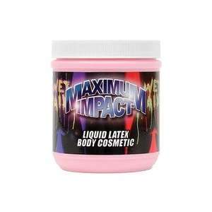  Maximum Impact Liquid Latex   16 oz Fluorescent Red 