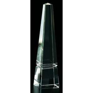 12 Badash Crystal Glass Obelisk Corporate Desk Accent  