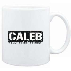  Mug White  Caleb  THE MAN   THE MYTH   THE LEGEND  Male 