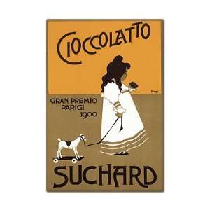  Suchard Cioccolatto Advertising Art Fridge Magnet 