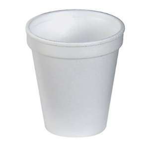  Styrofoam Hot/Cold Drink Cups, 6 Ounce, 50/Bag, 20 Bags 