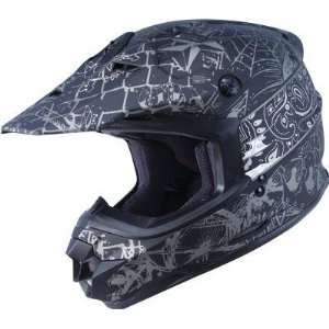  G Max GM76X Helmet , Style Street Life, Color Matte 