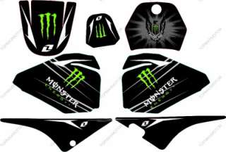 NEW STYLE MONSTER GRAPHICS DECAL STICKERS YAMAHA PW80 PW80  