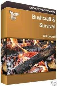 BUSHCRAFT SURVIVAL KIT CAMPING TRAINING COURSE CD BOOK  