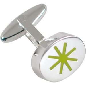  Star   Oval Cufflinks