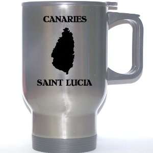  Saint Lucia   CANARIES Stainless Steel Mug Everything 