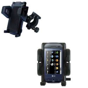 Bike Handlebar Holder Mount System for the LG InTouch Max   Gomadic 