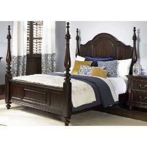   Liberty Furniture River Street King Poster Bed