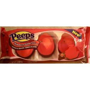 Peeps Strawberry Creme Dipped in Dark Chocolate  Grocery 