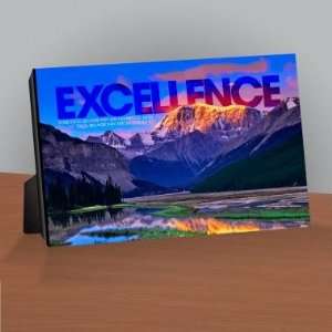  Successories Excellence Mountain Infinity Edge Desktop 