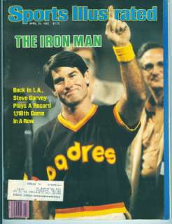 1983 Sports Illustrated Steve Garvey Padres w3e4r  