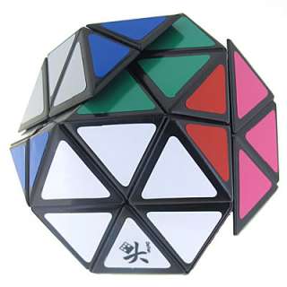 Black 14 Sided DaYan Gem Cube Rubik Cube Twist Puzzle  
