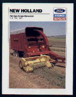 Ford New Holland 718 790 900 Forage Harvester Brochure  