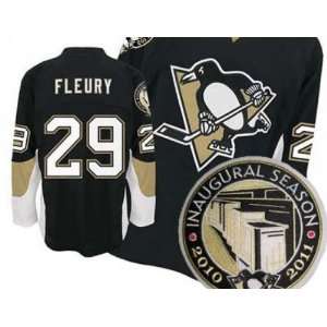  Penguins Authentic EDGE NHL Jerseys #29 Marc Andre Fleury Hockey 