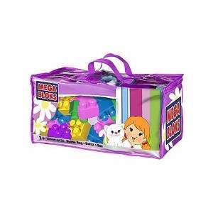  Mega Bloks Duffle Bag   Pink (8425) Toys & Games