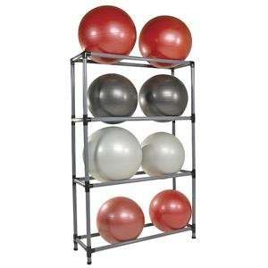  Power Systems 8 Ball Stability Ball Storage Rack Sports 