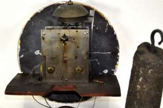 Antique Mechanical Clock, Pendulum Clock, Weight Clock  