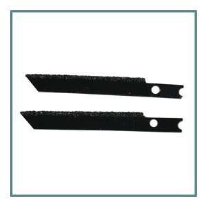 Carbide Grit Jigsaw Blade   2 3/4 Long   2 Per Package