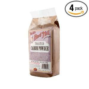Bobs Red Mill Carob Powder Toasted, 18 Ounce (Pack of 4)  