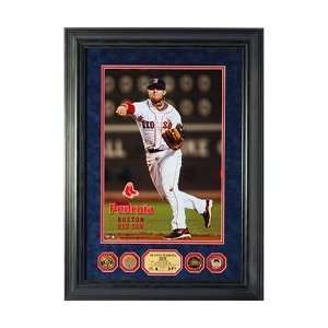 Highland Mint Boston Red Sox Dustin Pedroia 24KT Gold and Infield Dirt 