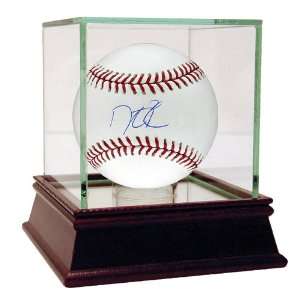  Dustin Pedroia Signed Ball   Major League   Autographed 