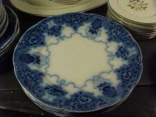 Flow Blue 10 Dinner Plate Made in England Unkn  