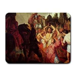  Stoning Of St Stephanus By Rembrandt Mouse Pad Office 