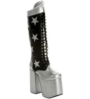 KISS Rock Nation Starchild Costume Boots Adult Large  