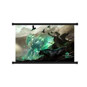  Guild Wars Game Fabric Wall Scroll Poster (32 x 20 