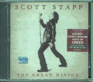 SCOTT STAPP, THE GREAT DIVIDE. FACTORY SEALED CD. IN ENGLISH.
