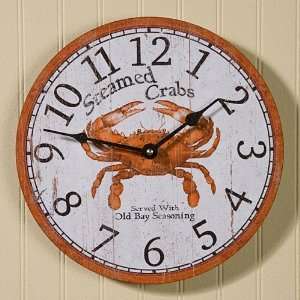  Steamed Crabs Clock