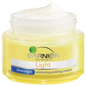 Garnier Skin Naturals Light Overnight Whitening Peeling Night Cream 