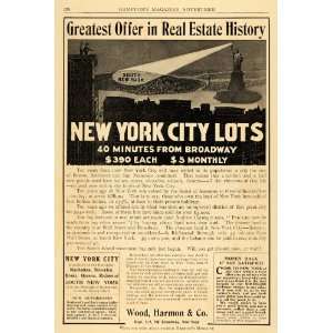   Sale Realty Statue Of Liberty Price   Original Print Ad Home