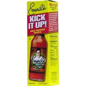 Emerils Kick it Up Red Pepper Sauce, 5 fl oz  Grocery 
