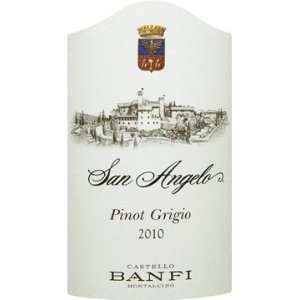  2010 Banfi Pinot Grigio San Angelo 750ml Grocery 