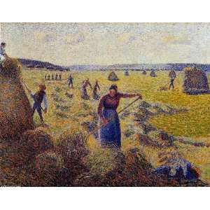 Hand Made Oil Reproduction   Camille Pissarro   32 x 26 inches   Le 