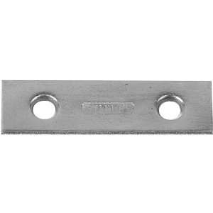 STANLEY HARDWARE 2 X 5/8 Zinc Plated Mending Plates Sold in packs of 