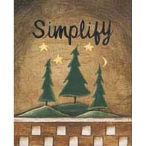  Simplify Poster Print