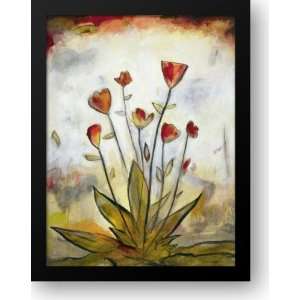  Poppy Garden I   Giclee On Watercolor Pa 33x39 Framed Art 