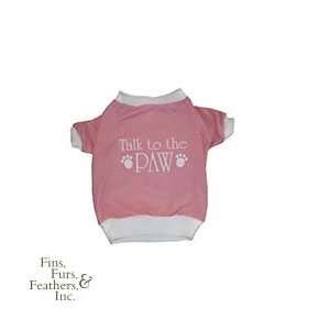  Smart Dog Talk To The Paw T Shirt Small
