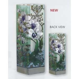  Orchids & Dragonfly   Vase by Joan Baker