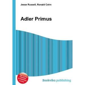  Adler Primus Ronald Cohn Jesse Russell Books