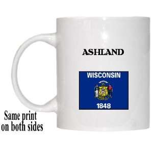    US State Flag   ASHLAND, Wisconsin (WI) Mug 